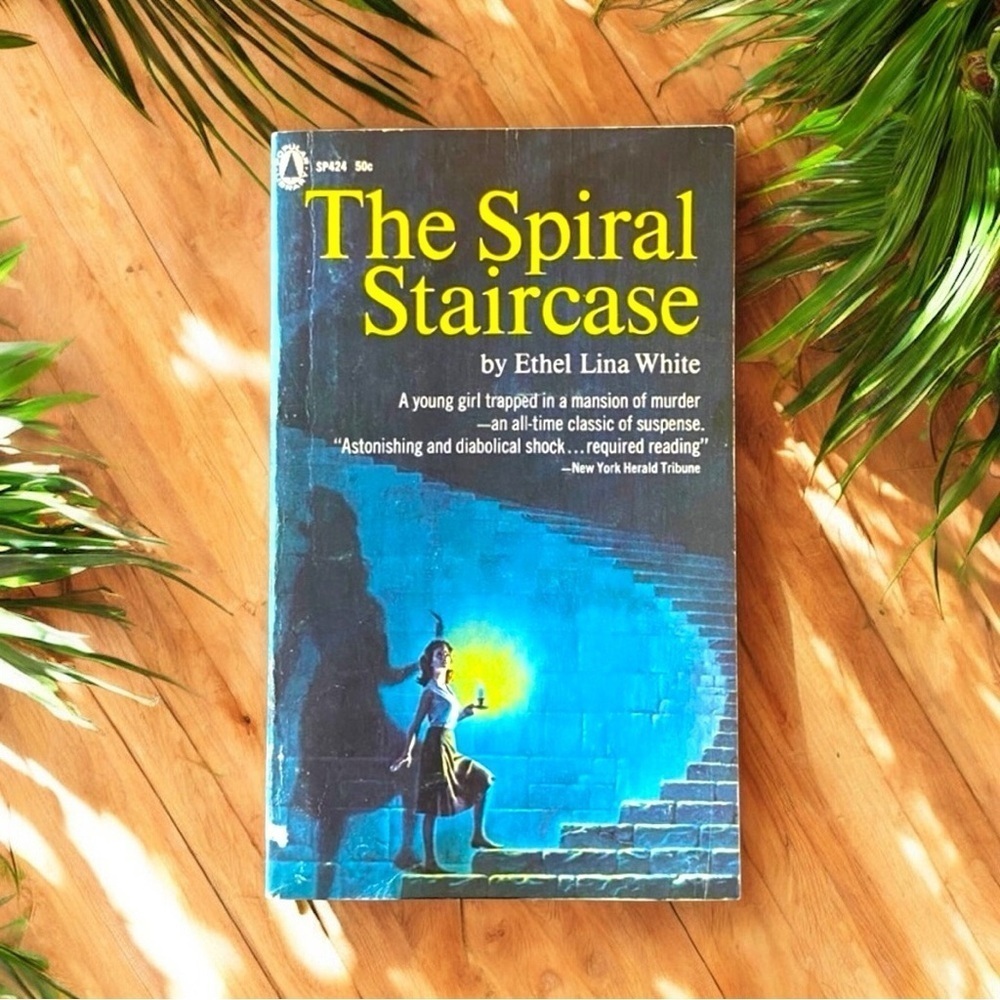 Vintage The Spiral Staircase by Ethel Lina White Paperback Mystery Book